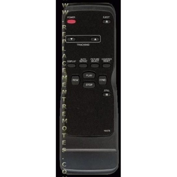 Funai N9378UD VCR Remote Control