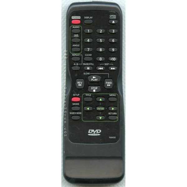 Funai N9400UD DVD Remote Control