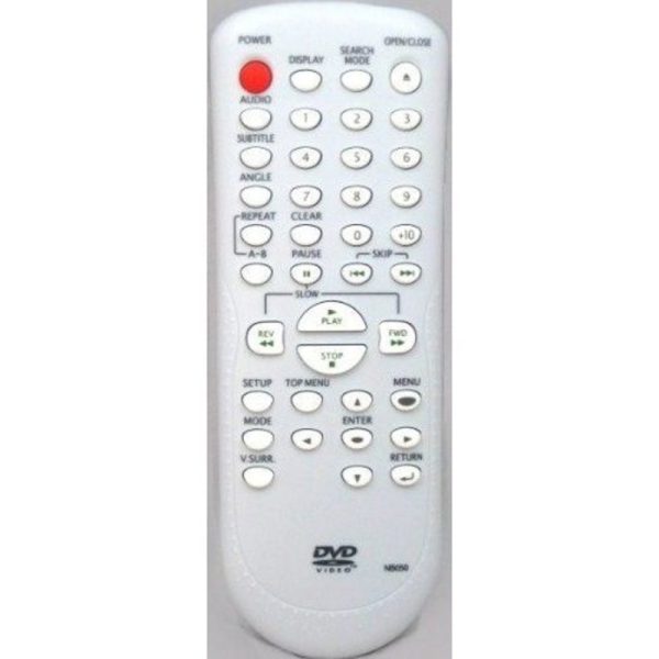 Funai NB050UD DVD Remote Control