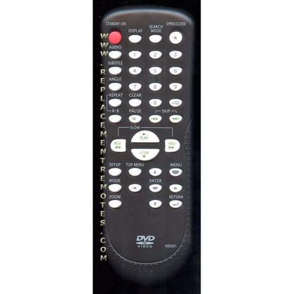 Funai NB091UD DVD Remote Control