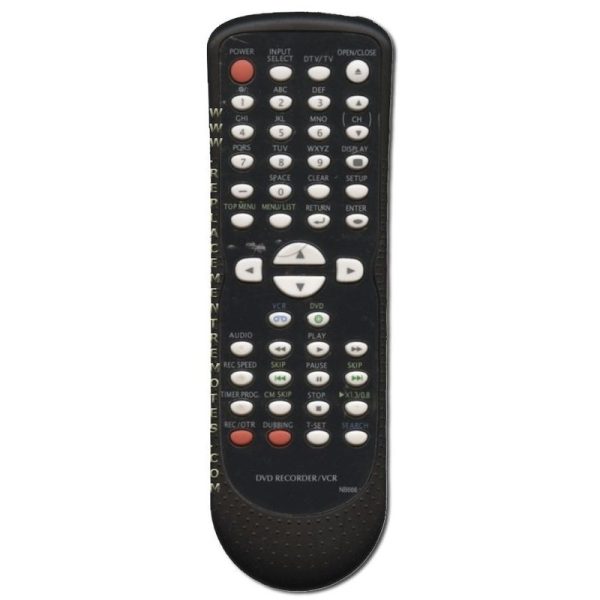 Funai NB666UD DVD/VCR Remote Control