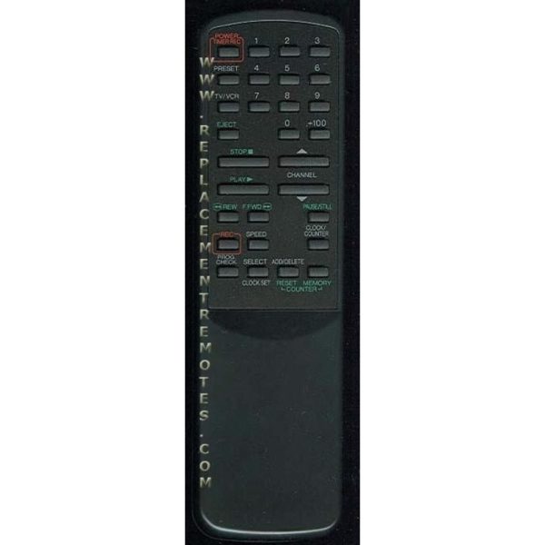 Funai UREMT36SR014 VCR Remote Control