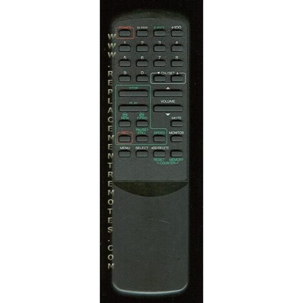 Funai UREMT36SR018 VCR Remote Control