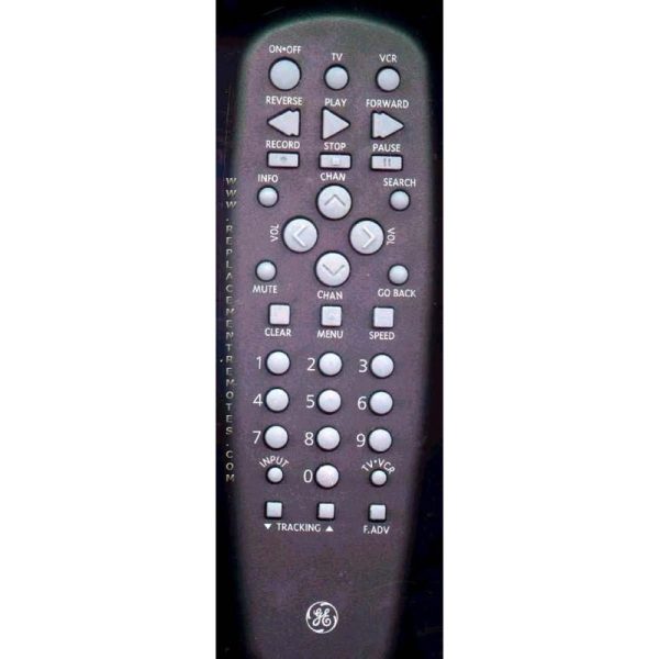 GE General Electric 054059 VCR Remote Control