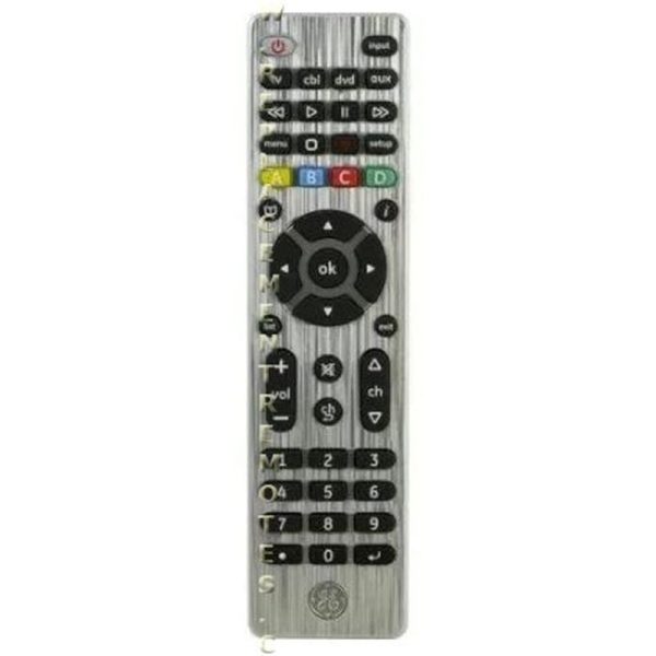 GE General Electric 11695 4-Device Universal Remote Control