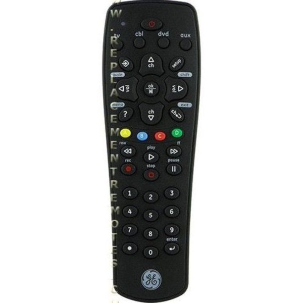 GE General Electric 25006 4-Device Universal Remote Control