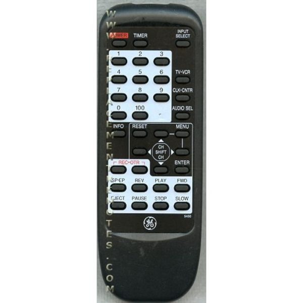 GE General Electric 5450 VCR Remote Control