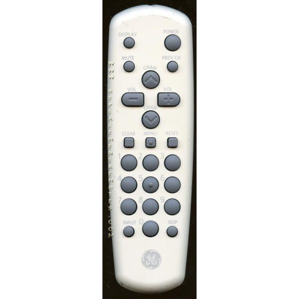 GE General Electric CRK10G1W TV Remote Control