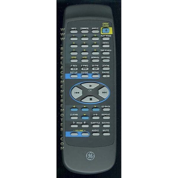 GE General Electric CRK180DA1 DVD Remote Control