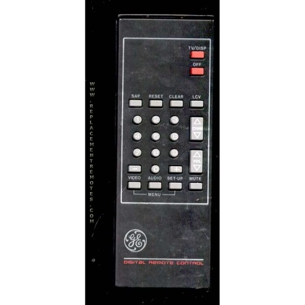 GE General Electric CRK49D TV Remote Control