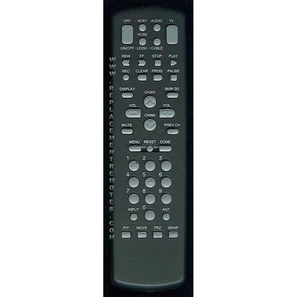GE General Electric CRK72D2 TV Remote Control