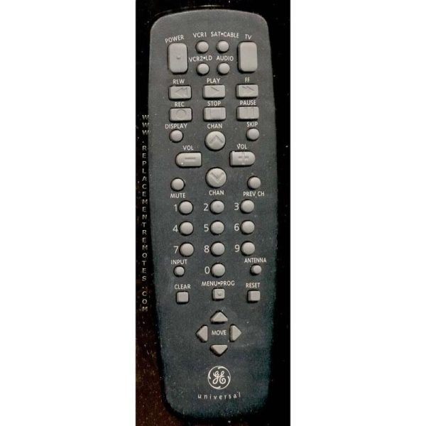 GE General Electric CRK84B2 TV Remote Control