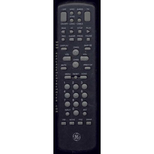 GE General Electric GE21267 TV Remote Control