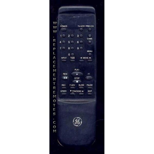 GE General Electric GE6315 VCR Remote Control