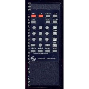 GE General Electric PJ501 TV Remote Control