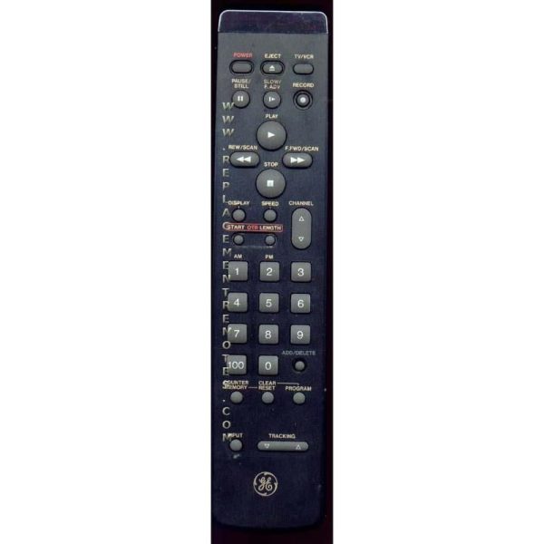 GE General Electric VG2020 VCR Remote Control