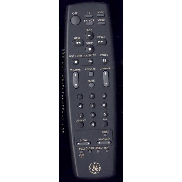 GE General Electric VG4029 VCR Remote Control
