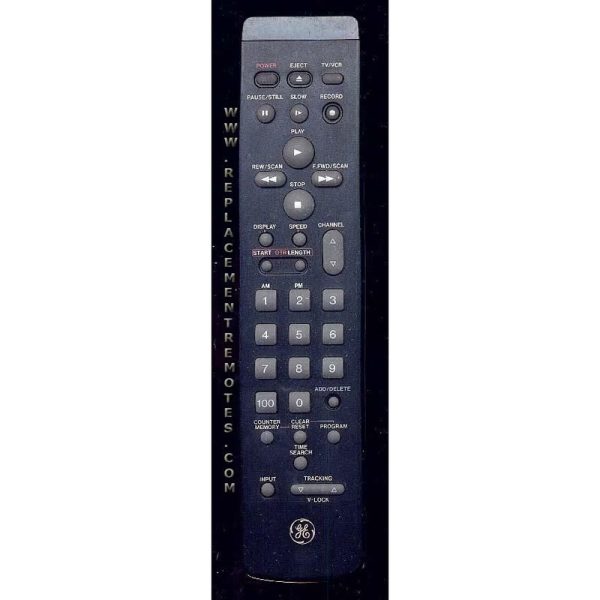 GE General Electric VSQS1168 VCR Remote Control