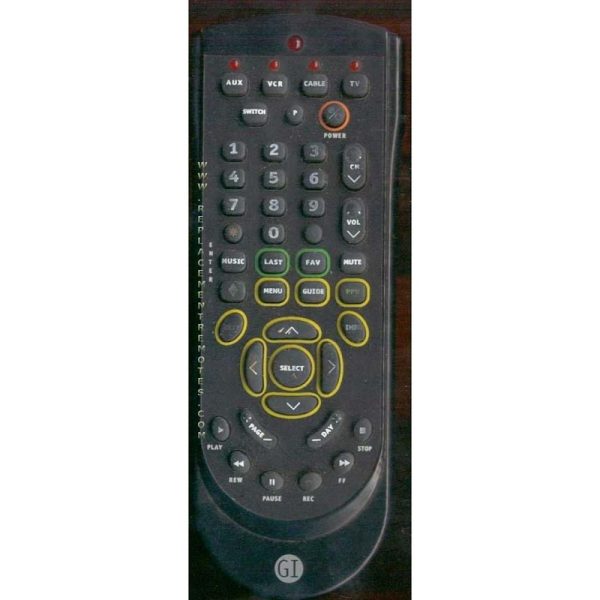 General Instrument GI1 Cable Remote Control