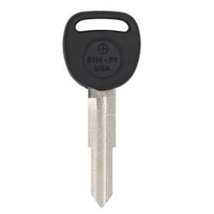 General Motors transponder key blank B114-PT – Ilco brand