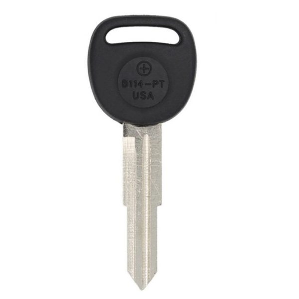 General Motors transponder key blank B114-PT – Ilco brand