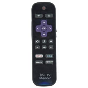 Generic LCRCRUS17 for Sharp Roku TV Remote Control