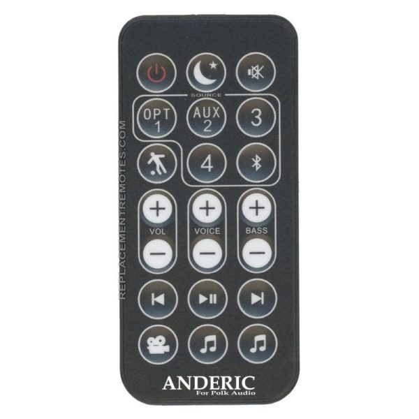 Generic RE6915-1 For Polk Sound Bar Remote Control