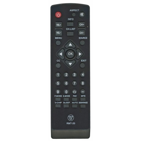 Generic RMT20 For Westinghouse TV Remote Control
