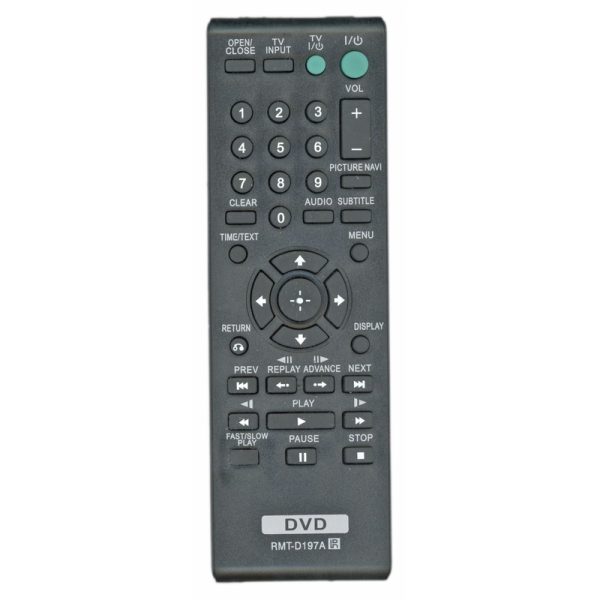 Generic RMTD197A For Sony DVD Remote Control – RMTD197A
