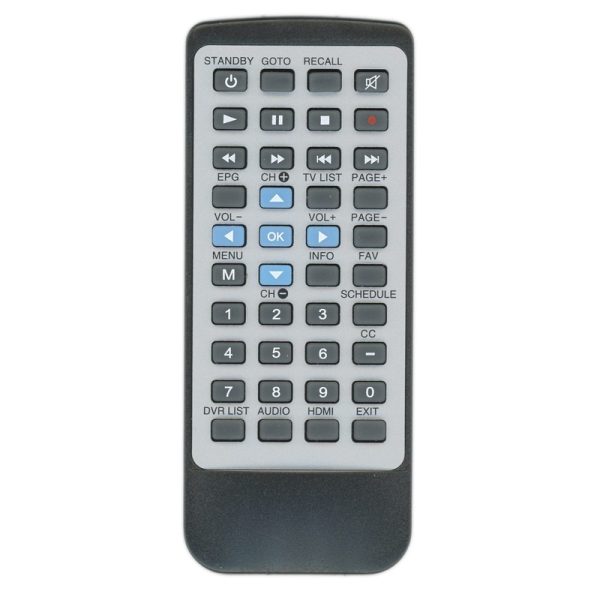 Generic RRDTA880 Digital TV Tuner Converter Remote Control