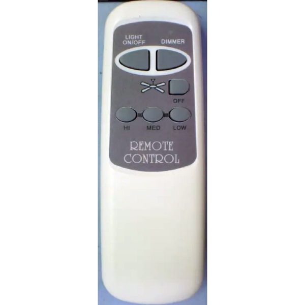 Generic TR313A KUJCE10709 Ceiling Fan Remote Control