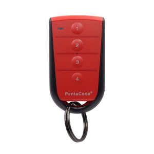 Genuine Elsema Pentacode Remote – Red 4 Button