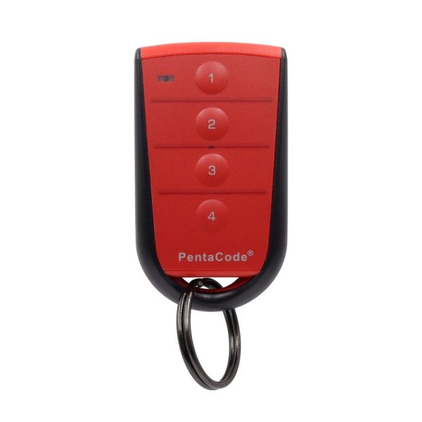 Genuine Elsema Pentacode Remote – Red 4 Button