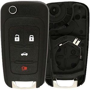 GM 4 Button Flip Remote Replacement Shell w/ Trunk by Car & Truck Remotes