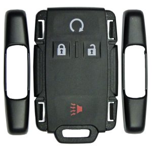 GM Chevrolet GMC 4 Button Remote Replacement Shell by Car & Truck Remotes
