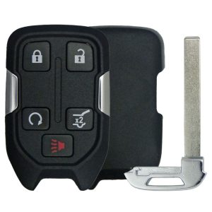GMC 5 Button Smart Remote Replacement Shell by Car & Truck Remotes