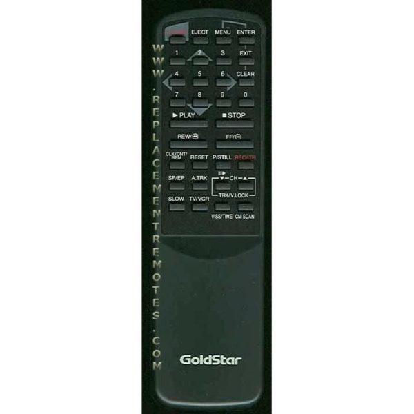 GoldStar 597150A VCR Remote Control
