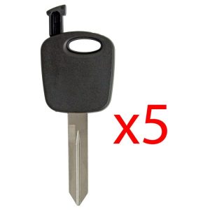 H72 Transponder Key Shell for Ford – 5 PACK Aftermarket
