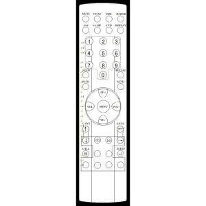 Haier TV562042 TV Remote Control