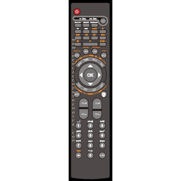 Haier TV562062 TV/DVD Remote Control