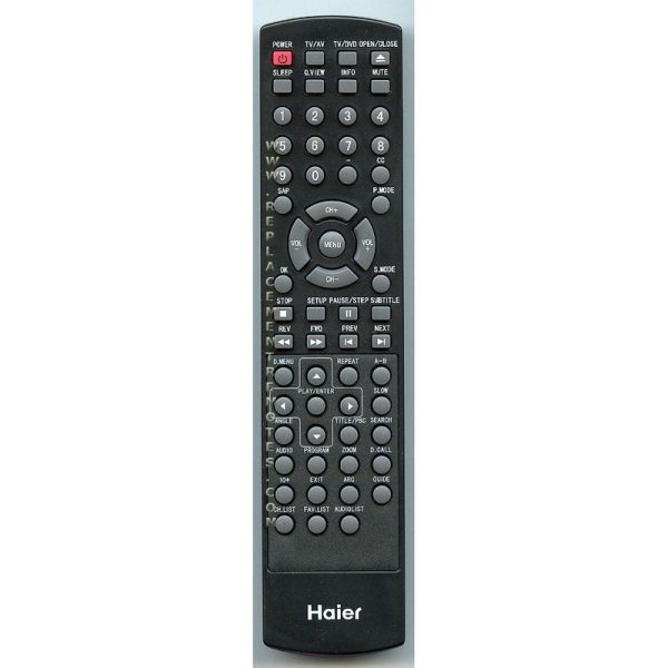 Haier TV562075 TV/DVD Remote Control