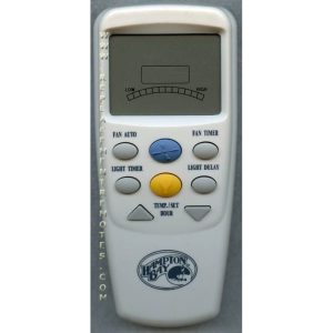 Hampton Bay CHQ7096T Thermostatic with Dimming Ceiling Fan Remote Control