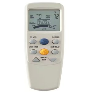 Hampton Bay KUJCE10305 Thermostatic Ceiling Fan Remote Control – TR201A