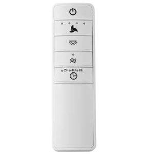 Hampton Bay TR240B 4-Speed Smart Ceiling Fan Remote Control for HubSpace Wifi – 2AQZU-18016