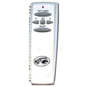 Hampton Bay UC7078T FAN-HD CHQ7078T Ceiling Fan Remote Control – UC7078T