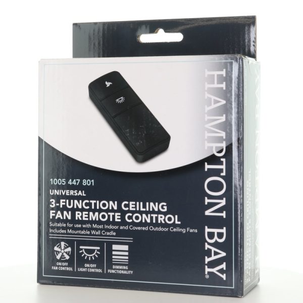 Hampton Bay Universal Ceiling Fan Kit with Basic On/Off Ceiling Fan Remote Control (Damp Rated)