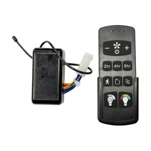 Harbor Breeze Remote Control and Receiver Kit for Boltz III, Mac III, Reverdy, and Crestwell Ceiling Fans | 4L000016450