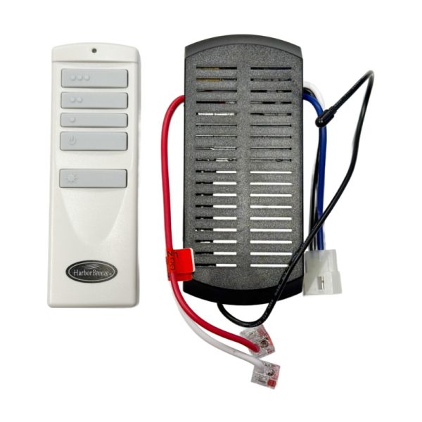 Harbor Breeze Remote Control and Receiver Kit for Crosswinds Ceiling Fans | 4L000005370, A25-TX001-R1, AT-3DL