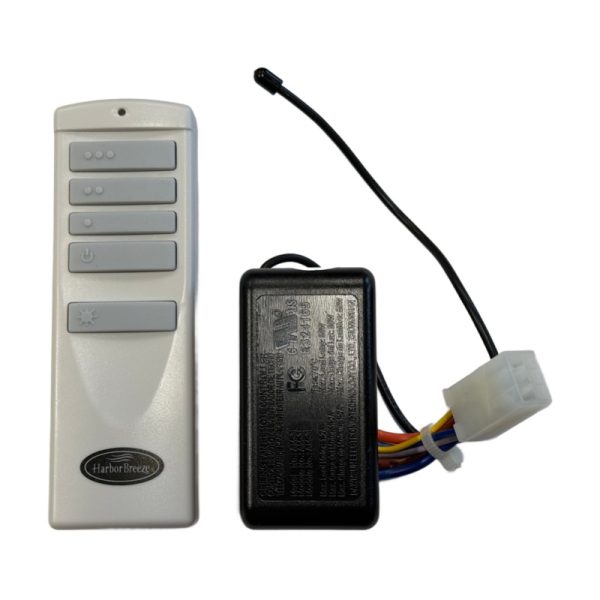 Harbor Breeze Remote Control and Receiver Kit for Oxford 52 Inch Ceiling Fan | 4L000015440, A25-TX00I, AM-3L
