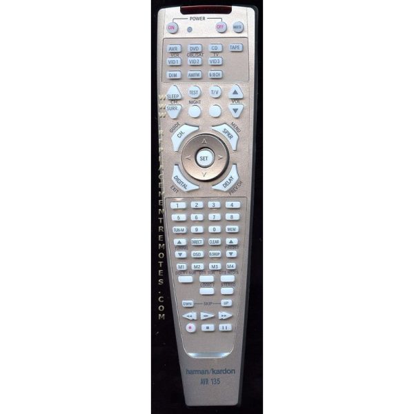 Harman-Kardon AVR135 Receiver Remote Control